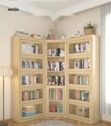 MEIHOUSE Dust-Proof Bookcase Glass Door Standing Cabinet from MEIHOUSE