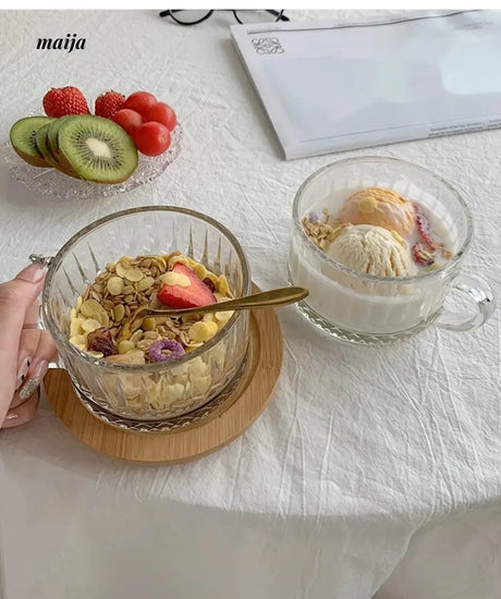 BANKE High-Value Glass Dessert Bowl Set from BANKE