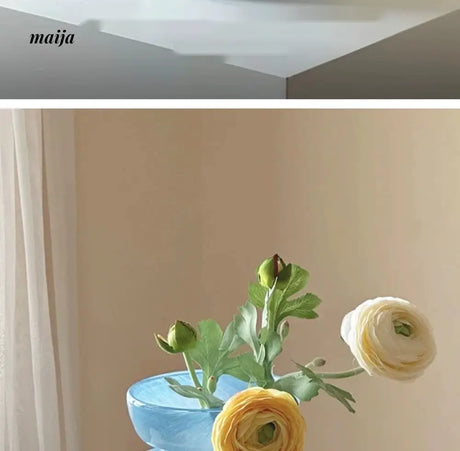 GUIFOU Sunny Blue Art Glass Vase from GUIFOU