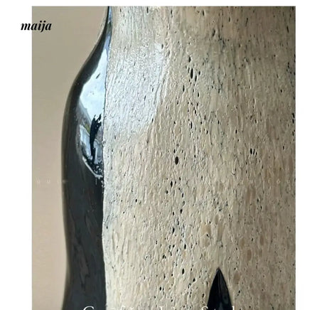 GUIFOU Wabi Sabi Handmade Glazed Vase from GUIFOU