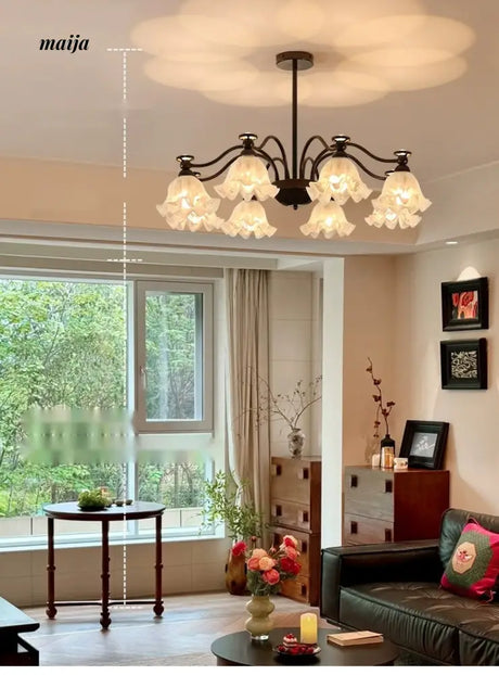 NANCY Lily of the Valley Chandelier Retro Style from NANCY