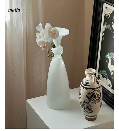 GUIFOU Wabi Sabi Glass Vase from GUIFOU