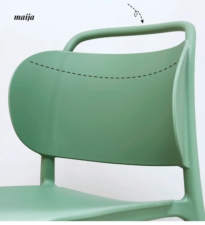 LOWERLEFT Plastic Home Dining Chair from Lower Left