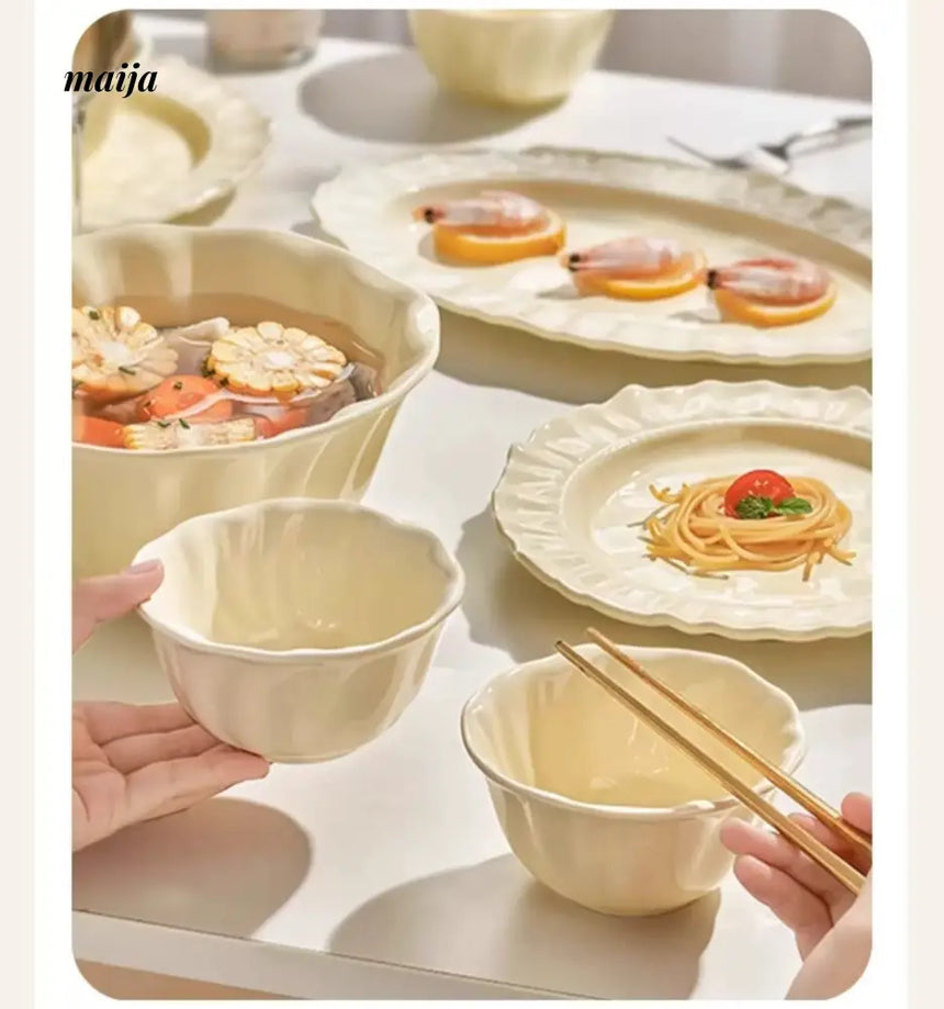 MOSE Creamy Tableware Collection from MOSE