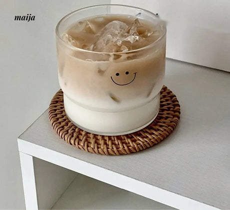 BANKE Smile Coffee Glass Cup from BANKE