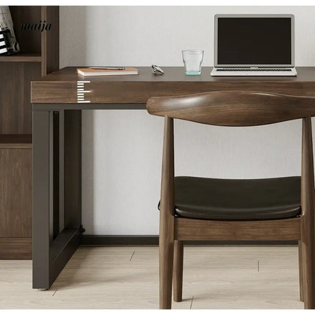 SUNX Minimalist Solid Wood Office Desk from SUNX