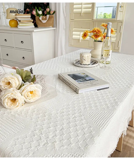 MAN YUE HOME Advanced French Dessert Tablecloth for Special Occasions from MAN YUE HOME