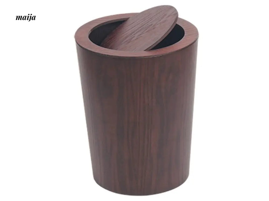 MUSN MUJI Wooden Trash Bin from MUSN
