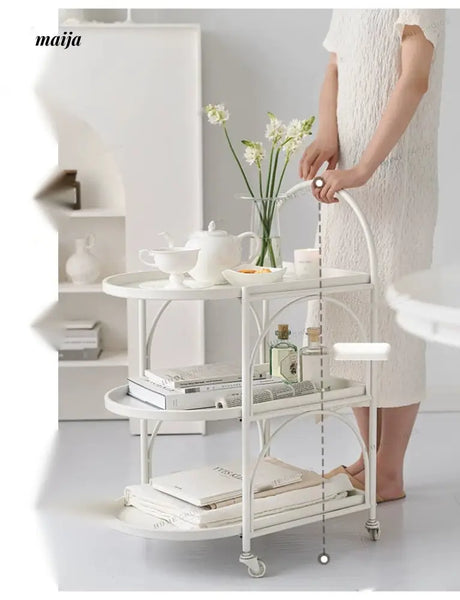 LIVINGPLUS Multi-Layer Snack Storage Cart from LIVINGPLUS