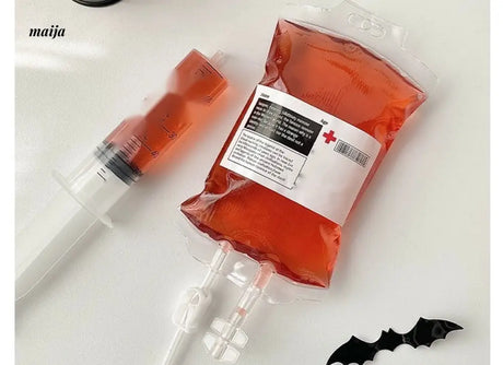 BANKE Halloween Blood Bag Drink Bottle Decoration from BANKE