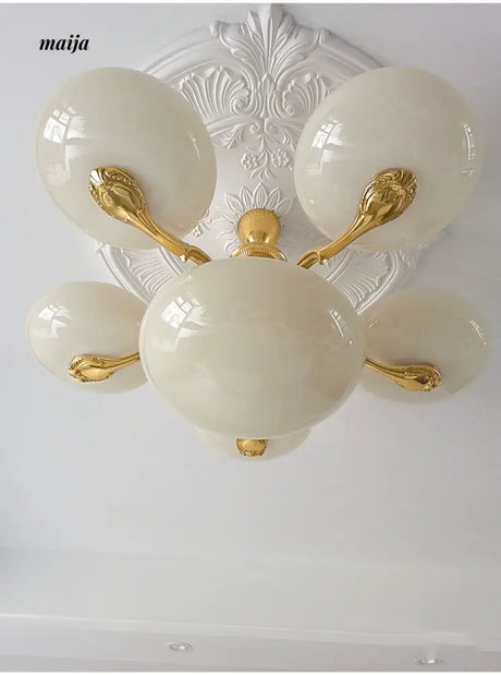 NANCY Art Deco Chandelier French Retro Style from NANCY