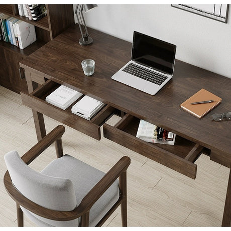 SUNX Nordic Solid Wood Desk with Drawer from SUNX