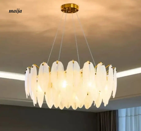 GVG Birds of a Feather Crystal Pendant Ceiling Lamp from GVG