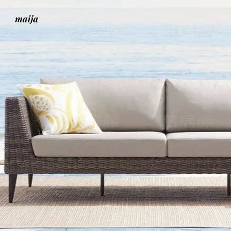 MUJU Java Waterproof Rattan Outdoor Sofa from MUJU