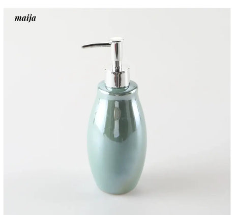 KULE HOME Pearlescent Ceramic Shower Gel and Lotion Holder from KULE HOME