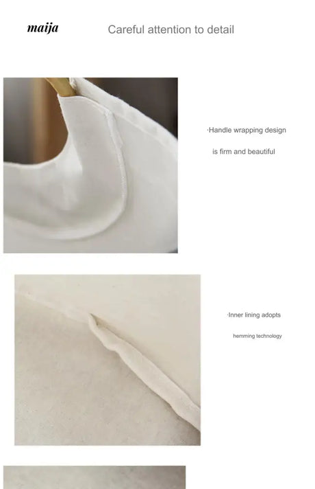 MUYE Cotton Linen Laundry Basket from MUYE