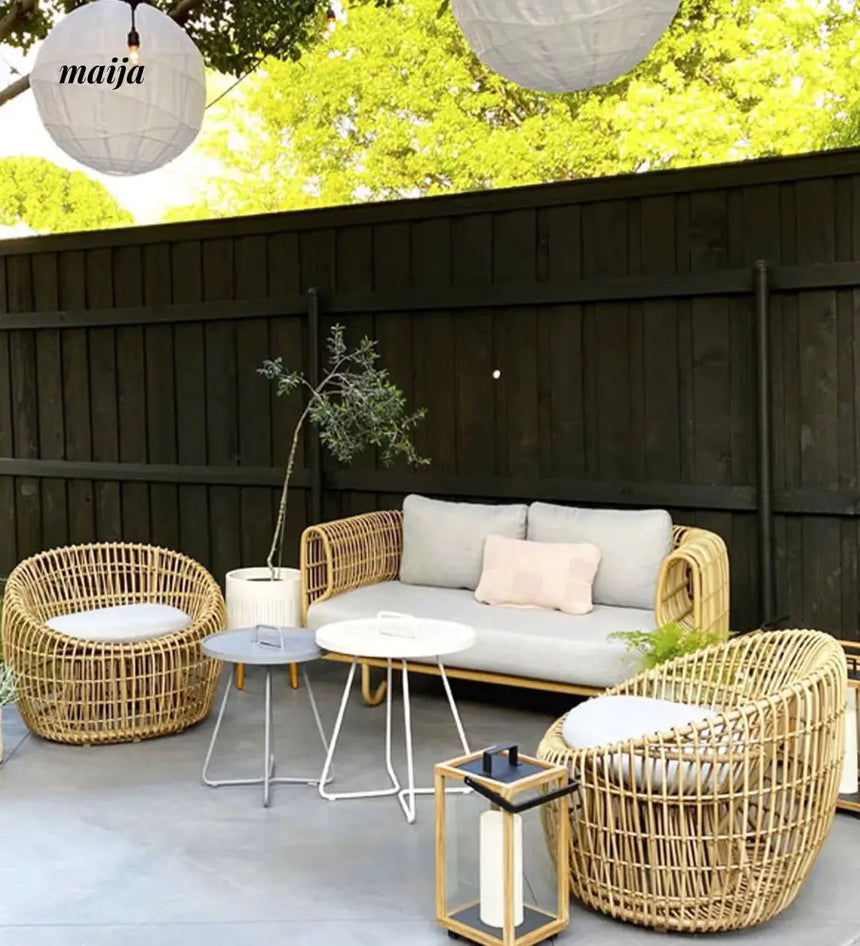 Woven Rattan Outdoor Sofa from maija