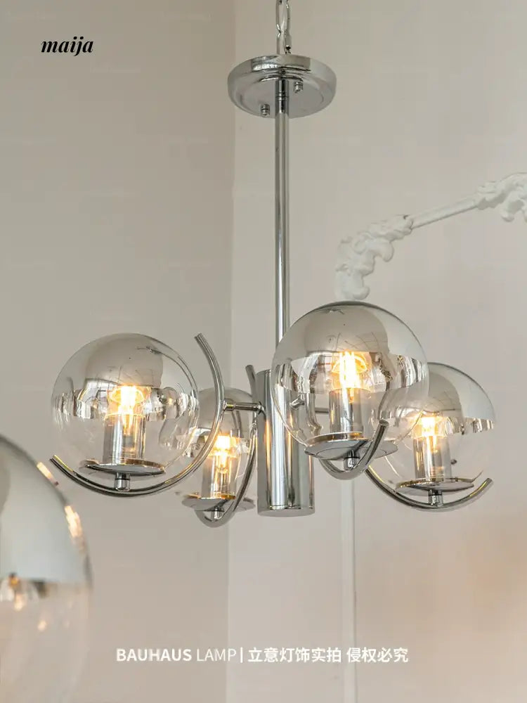 LYNN Space Age Glass Chandelier from Lynn's Lamp