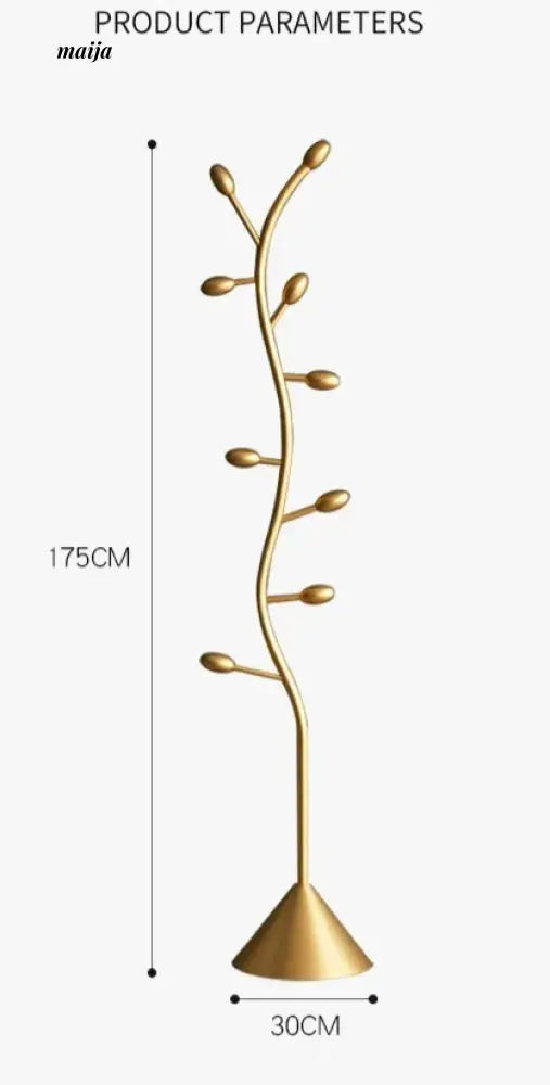 Golden Bud Coat Hanger