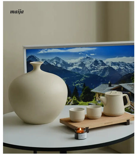 WENSHUO Large Japanese Ceramic Vase from WENSHUO