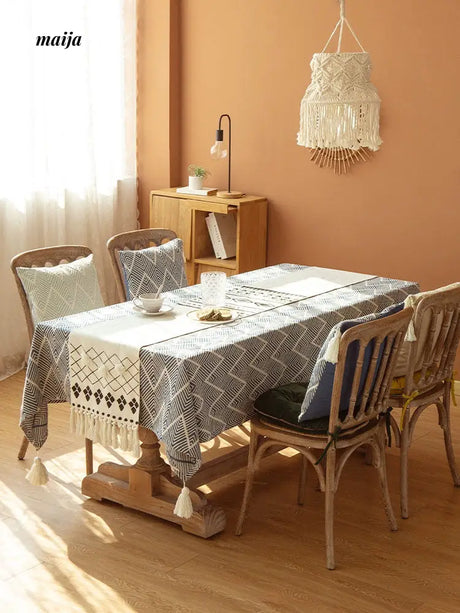 Chevron Vintage Tablecloth from maija