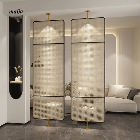 HARUNO Carley Rattan Partition Wall from HARUNO