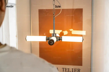 LYNN Space Age Italian Chandelier from Lynn's Lamp
