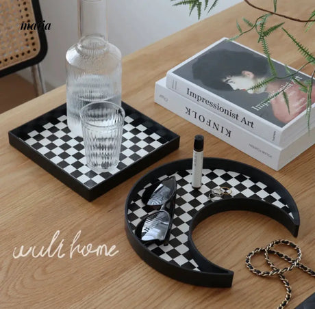 WULIHOME Checkered Board Tray from WULIHOME
