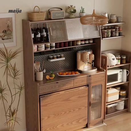 FUYUKI San Diego Retractable Dining Table and Cabinet from FUYUKI