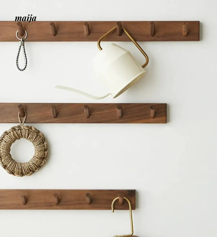 KIMACHI Wooden Load Bearing Coat Hooks from maija