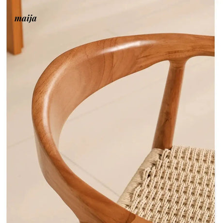 MIKA Japanese Style Rattan Dining Chair from MIKA