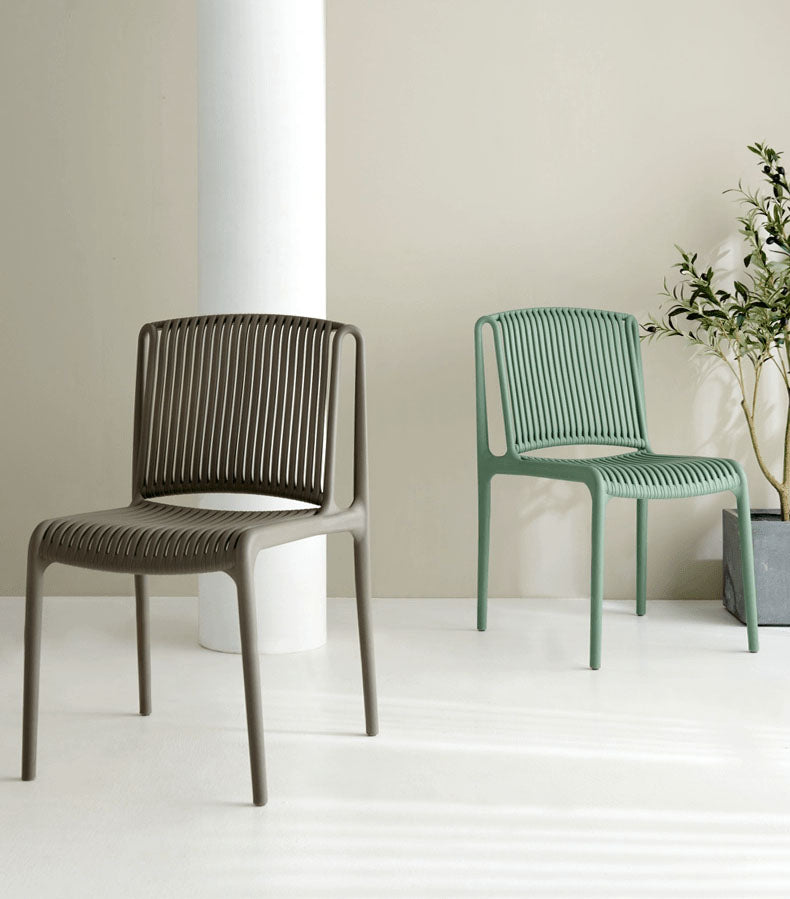 Demi Plastic Dining Chairs from Zecai