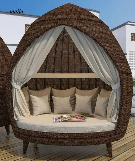 Outdoor Waterproof Rattan Igloo from maija