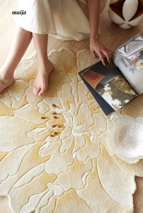 TEXDREAM Peonie Rug from maija