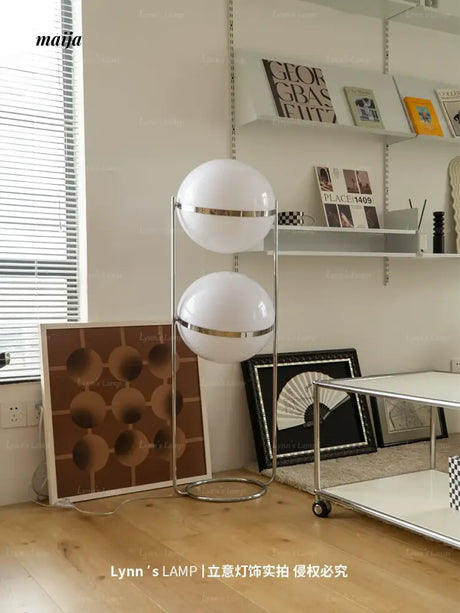 LYNN Nordic Ball Floor Lantern from Lynn's Lamp