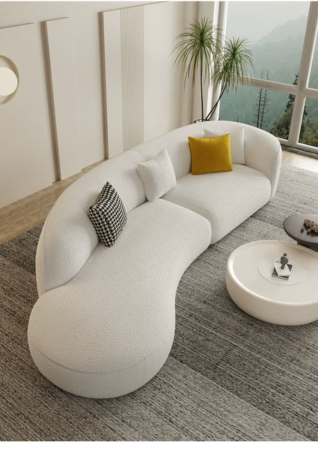 LATE AUTUMN Refined Minimalist Sofa with European Charm from LATE AUTUMN