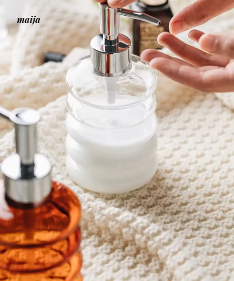 Epius Glass Soap Dispenser from maija