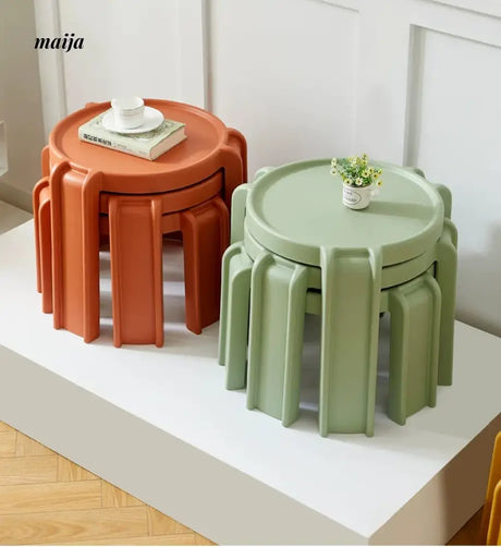 Bobbi Round Plastic Coffee Table from maija