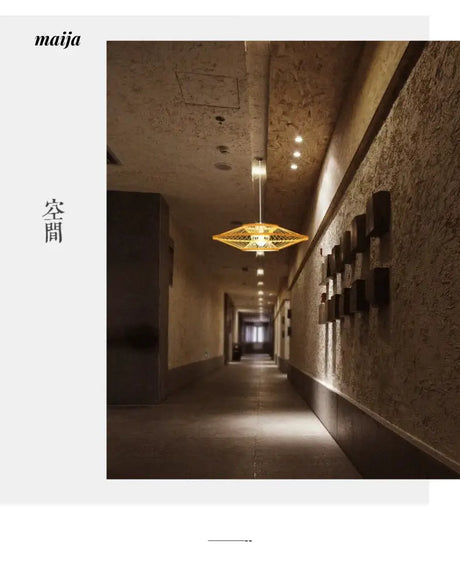 RUIXING Chloe Bamboo Ceiling Lamp from RUIXING