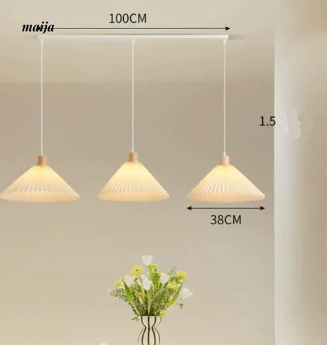 GVG Pleated Lampshade Pendant Lamp from GVG