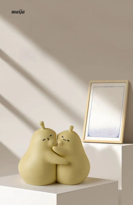 Hugging Pears Bookends from maija