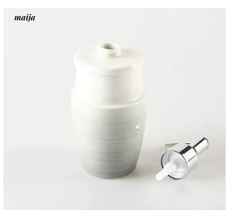 KULE HOME Gradient Ceramic Lotion and Shower Gel Bottle from KULE HOME