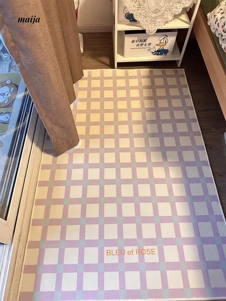 TIPTOE Fun Checkered Rug from TIPTOE