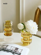 Femme Double Wall Stained Glass Vase from maija