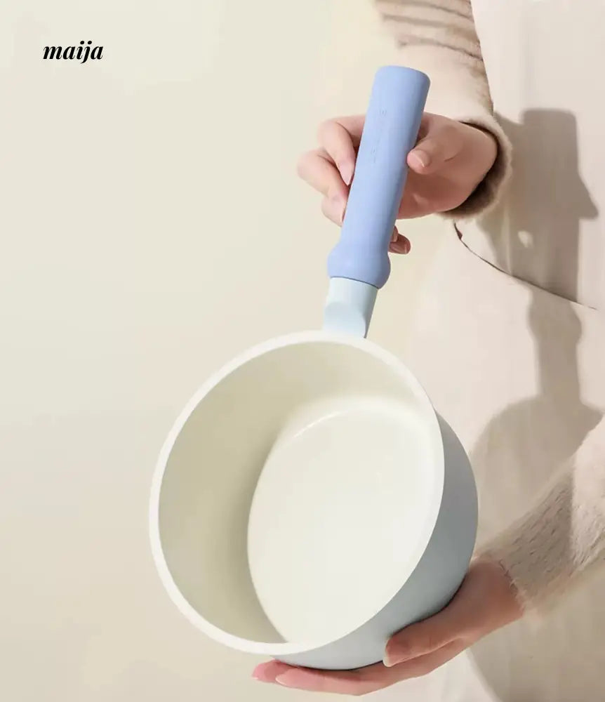Pastel Blue Milk Steam Pot from CAROTE