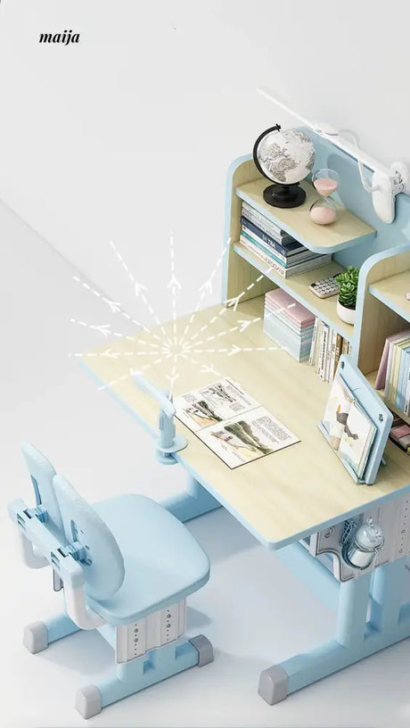 Zuozuo Adjustable Children Learning Desk and Chair H12203158 from Wheatfield