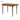 Santana Solid Wood Oval Dining Table from maija