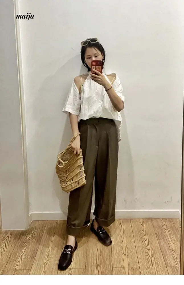 Nami Cotton Woven Bag from maija
