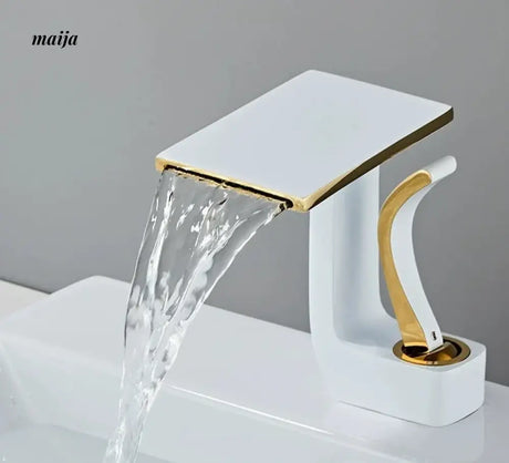 Feline Creative Waterfall Basin Faucet from Kaiyashi