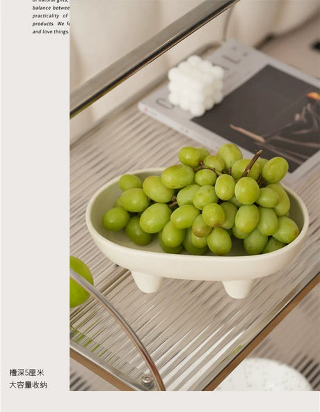 LENYVASEN Isla Minimalistic Fruit Plate from LENYVASEN